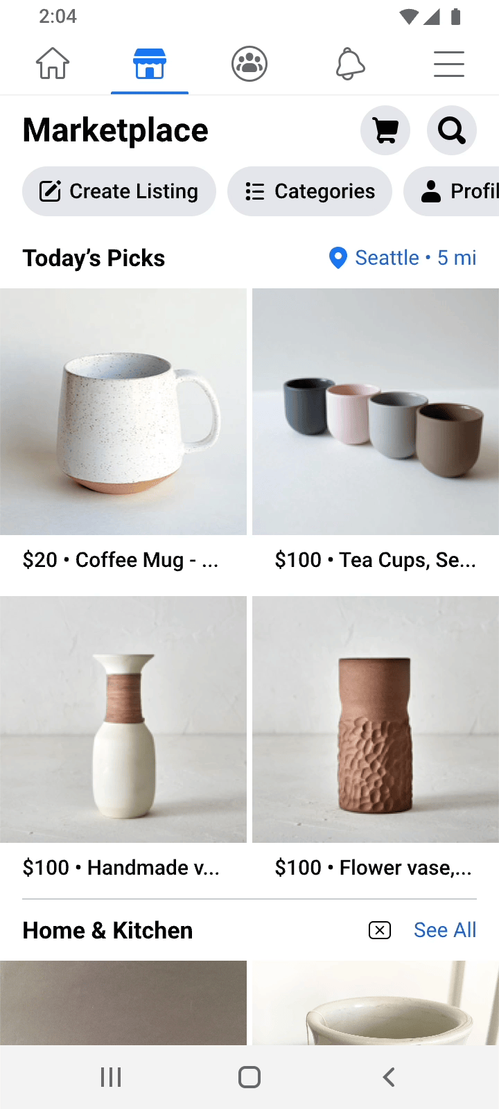 Marketplace Composer Design Concept: Hub & Spoke