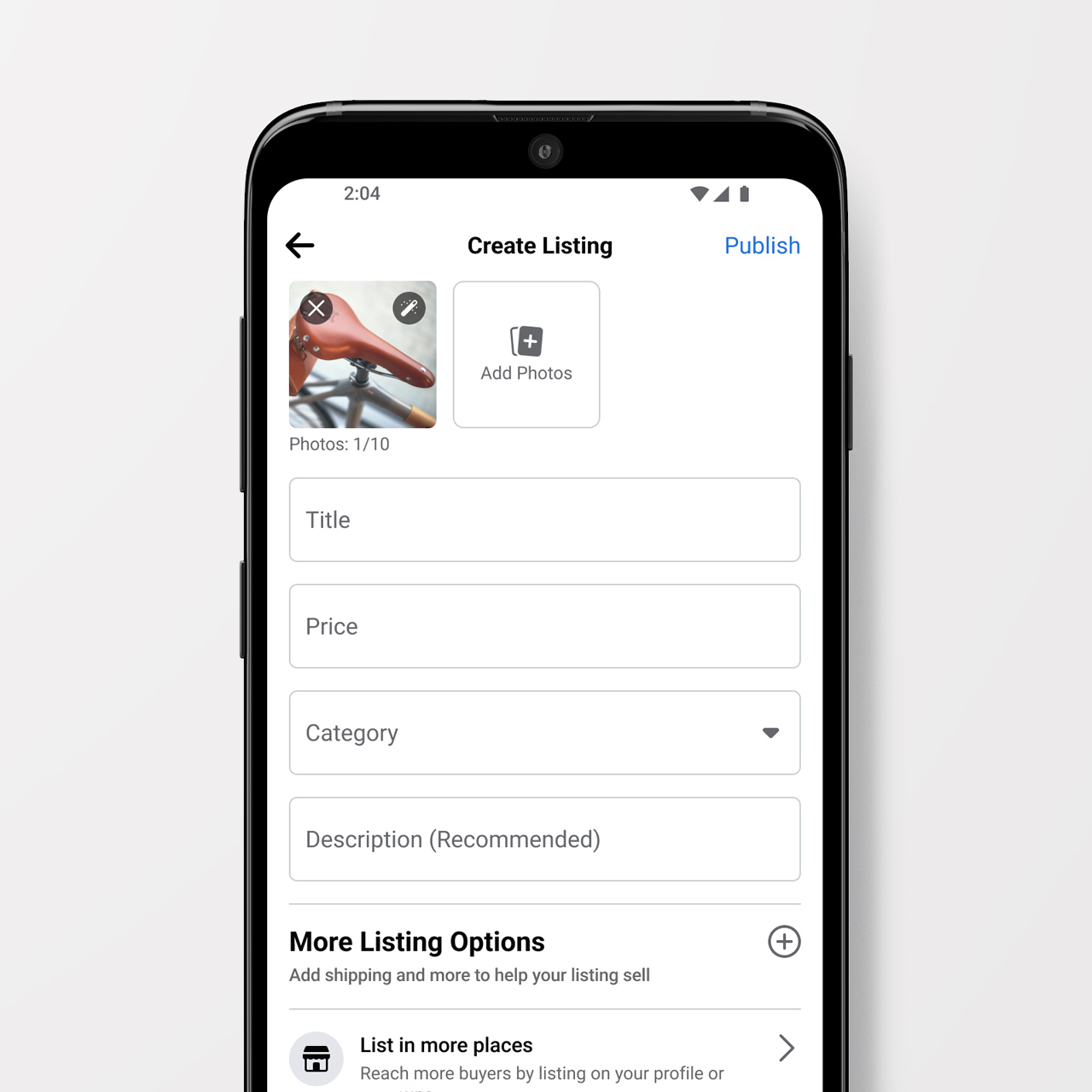 Facebook Marketplace Listing Composer