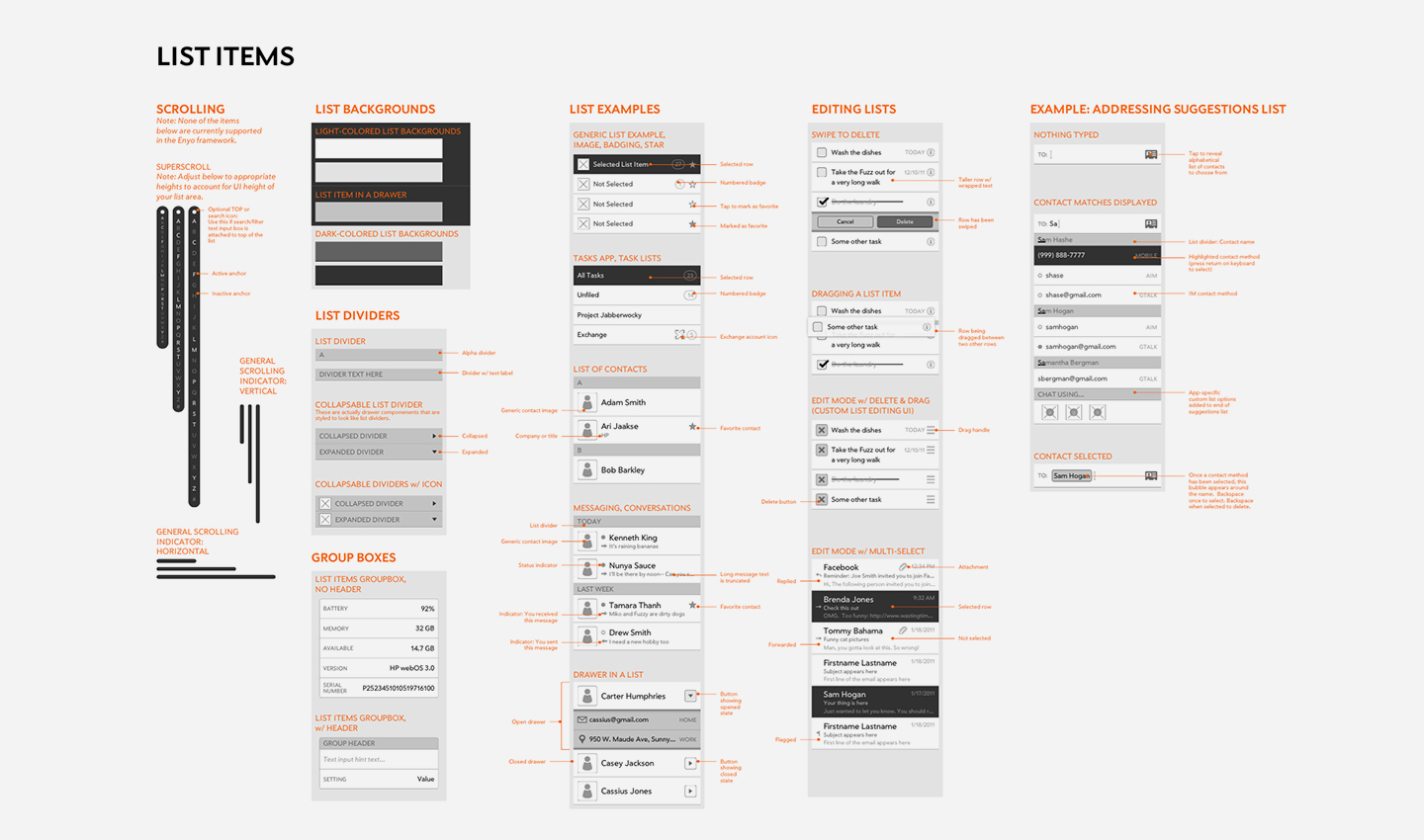 HP Touchpad WebOS Software Design