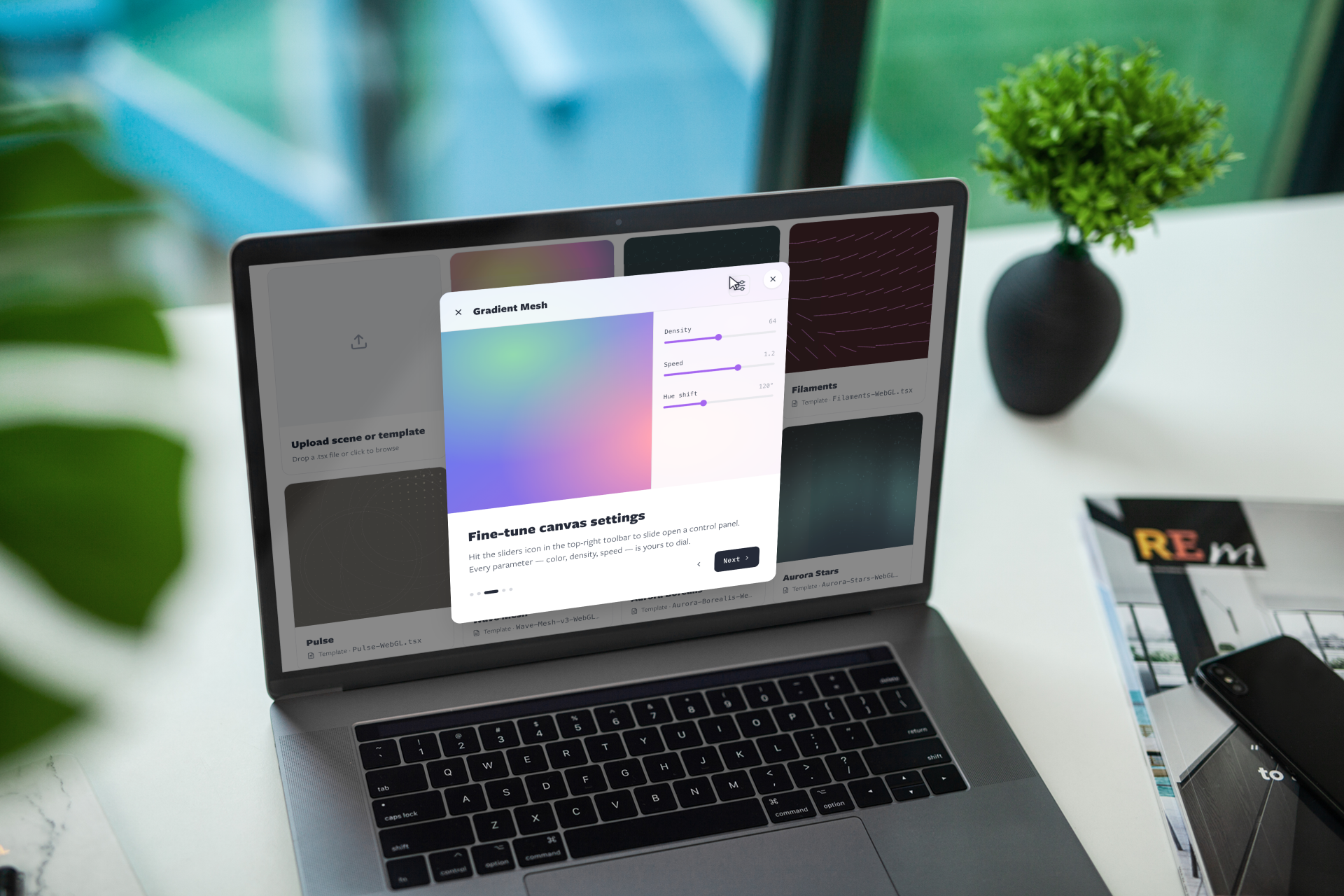 SMPLPXLS Vector Art Generator App New User Experience